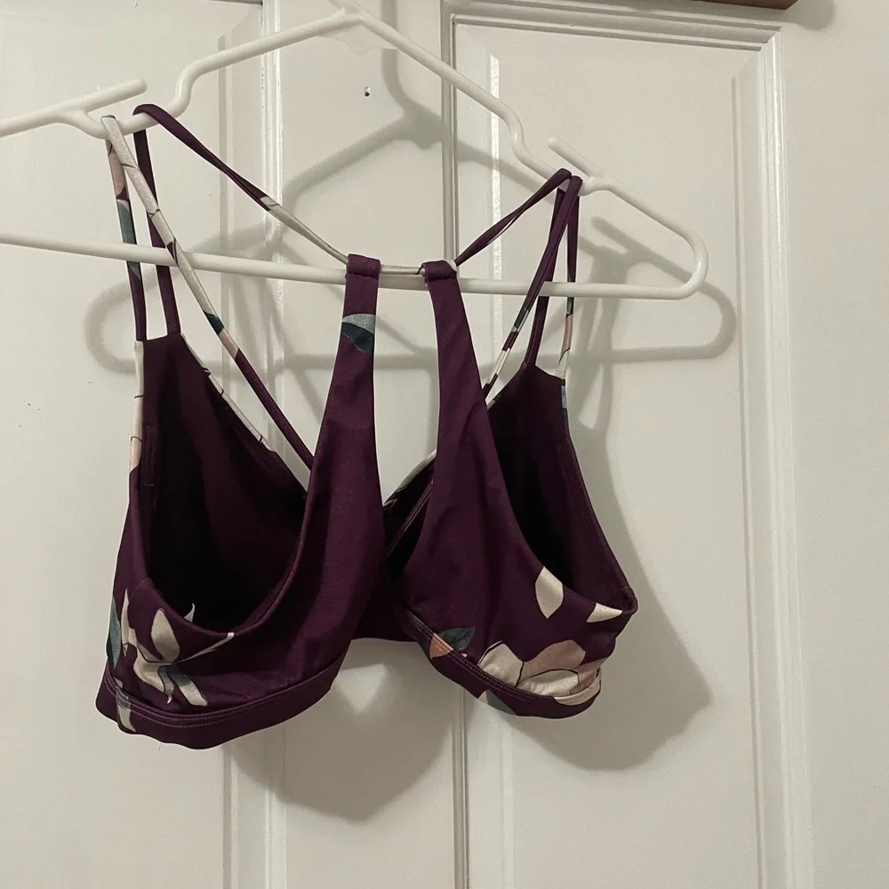 Athleta size small Floral Purple bra - Picture 9 of 12